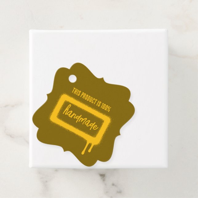 Sprayfärg Gåvor Etiketter (På plats)