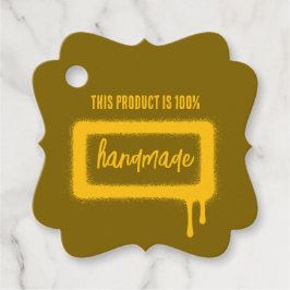 Sprayfärg Gåvor Etiketter