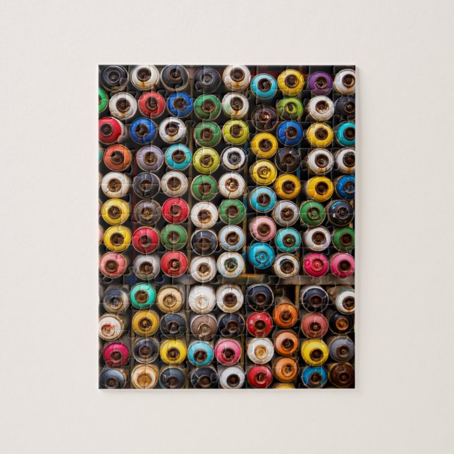 Sprayfärgbehållare Pussel (Vertikal)