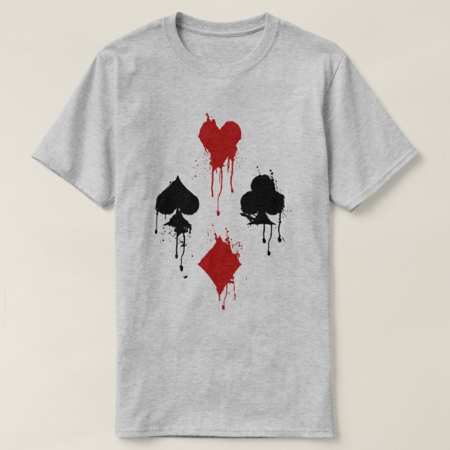 Spraykort Kostym Tee Shirt (Design framsida)