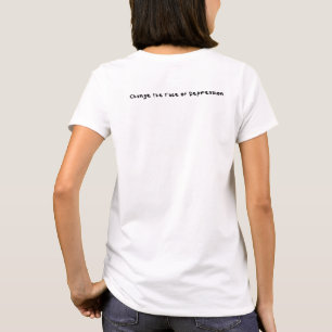 Spraymålat hjärta t shirt