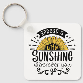 Spread a little sunshine wherever you go. nyckelring