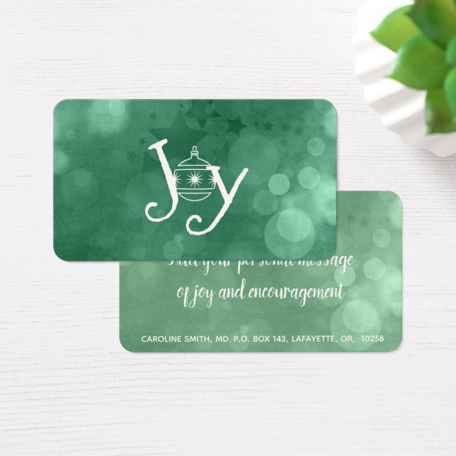 Spread Joy2 - Meddelandekort Visitkort (Skivbord)