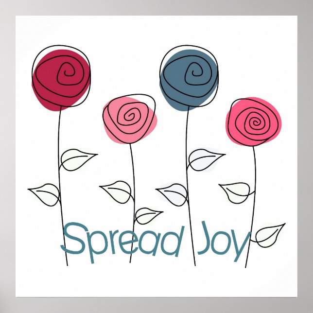 Spread Joy Poster (Framsidan)