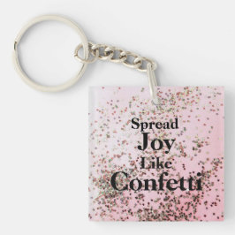 Spread Joy som Konfetti-Rosa