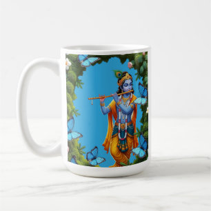 Spread Kärlek, levande som Krishna - gudomligt Wis Kaffemugg
