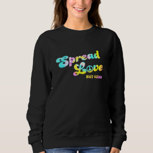 Spread Kärlek Not Germs Healthcare Medical Hippie T Shirt