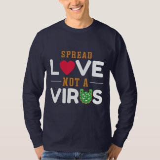 Spread kärlek nota virus Basic Långärmad T-Shirt