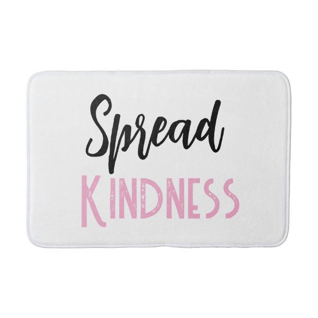 Spread Kindess Bathroom Bath Mat Badrumsmatta (Framsidan)