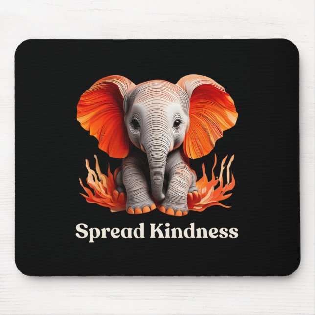 Spread Kindness Cute Orange-reddist Ba Musmatta (Framsidan)