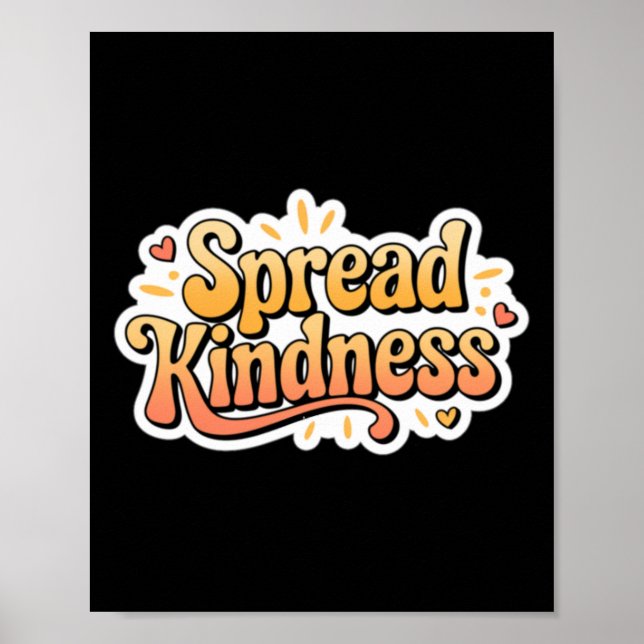 Spread Kindness - Kindness S Sticker1 Poster (Framsidan)