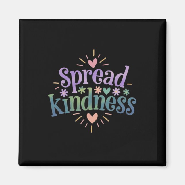 Spread Kindness - Kindness S Sticker Magnet (Framsidan)
