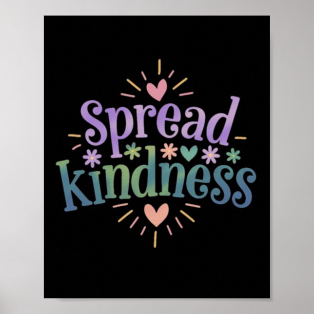 Spread Kindness - Kindness S Sticker Poster (Framsidan)