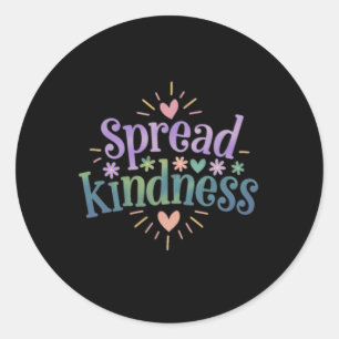 Spread Kindness - Kindness S Sticker Runt Klistermärke