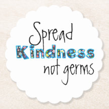 Spread Kindness Ø Germs Underlägg