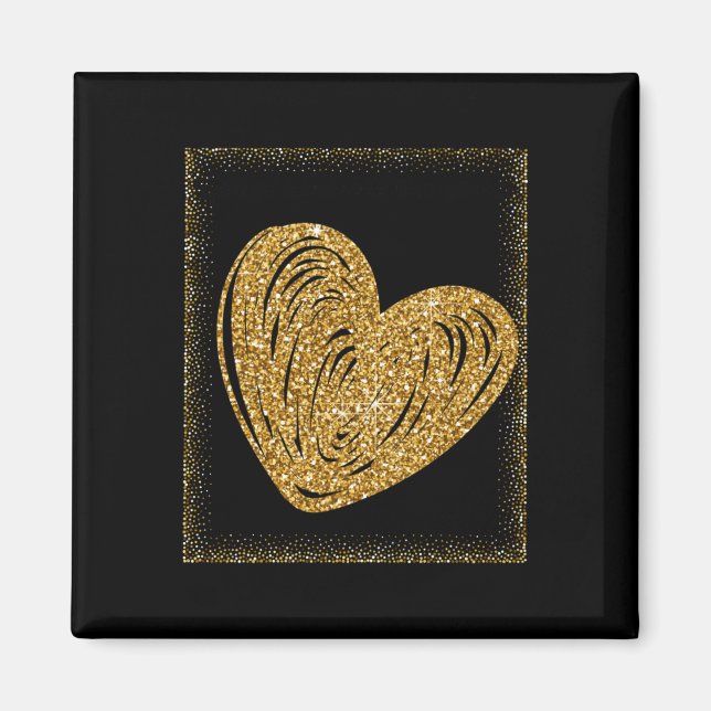 Spread Kindness som Glitter-fästare Magnet (Framsidan)