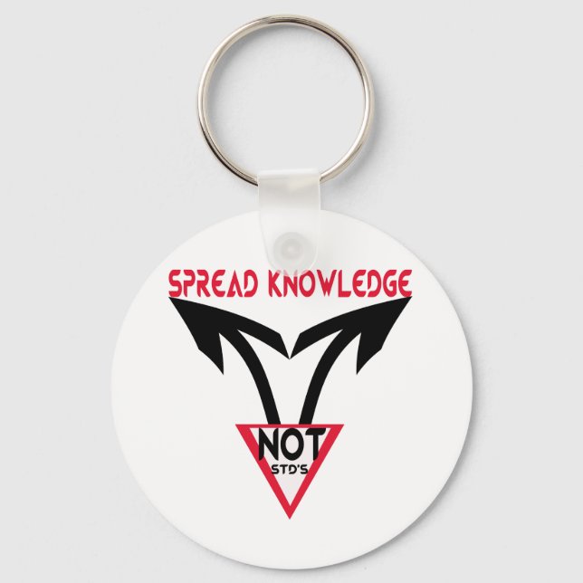 SPREAD KNOWLEDGE NYCKELRING (Framsida)