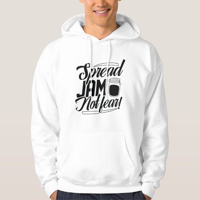 Spread Sylt är inte rädd Hoodie (Framsida)