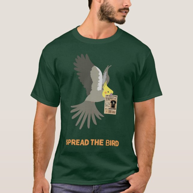 Spread the Bird! T Shirt (Framsida)