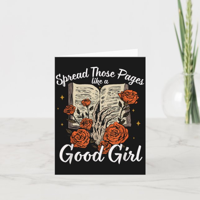 Spread Those Pages Like A Good Girl Dark Romance S Kort (Framsida)