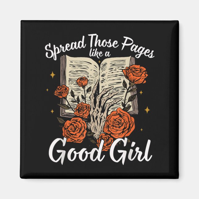 Spread Those Pages Like A Good Girl Dark Romance S Magnet (Framsidan)