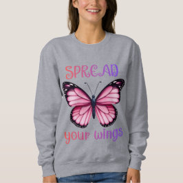 Spread Your Wings – Inspirational Butterfly T Shirt
