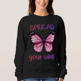 Spread Your Wings – Inspirational Butterfly T Shirt