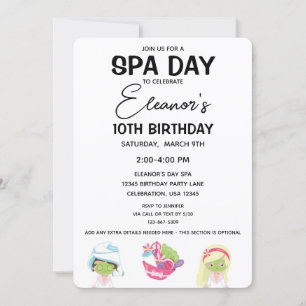 Spreadag, inbjudan till Birthday Girl Party