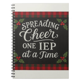Spreading Cheer, One IEP at a Time Anteckningsbok