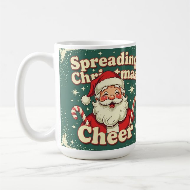 Spreading Christmas cheer Kaffemugg (Vänster)