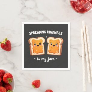 Spreading Kindness är My Sylt Funny Loaf Bread Syl Pappersservett