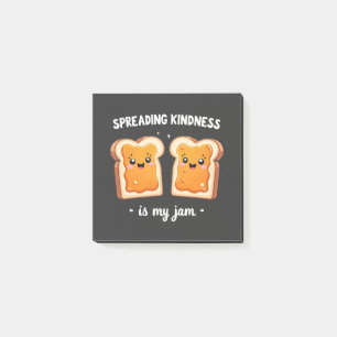 Spreading Kindness är My Sylt Funny Loaf Bread Syl Post-it Block