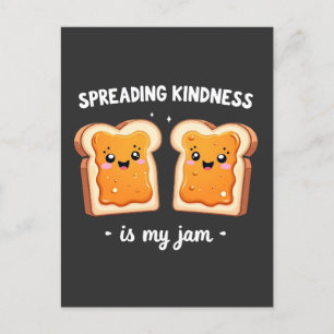 Spreading Kindness är My Sylt Funny Loaf Bread Syl Vykort