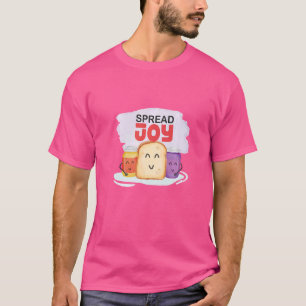 Spreads joy peanut Butter och Jelly Delicious Sand T Shirt