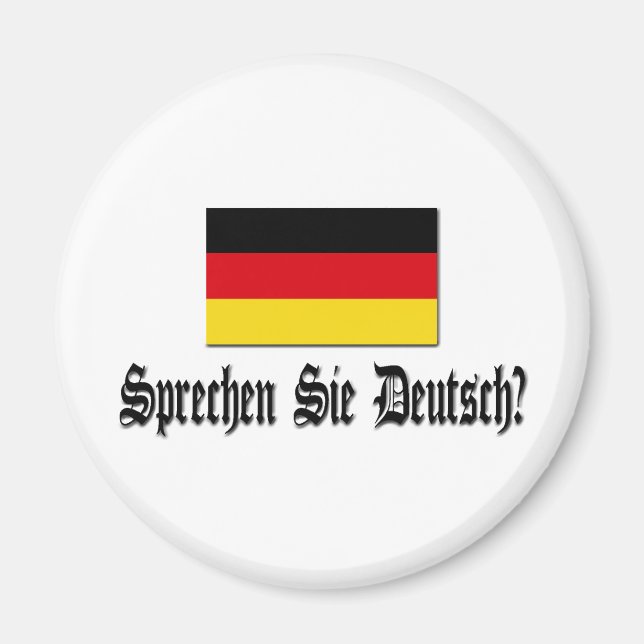 Sprechen Sie Deutsch? Magnet (Framsidan)
