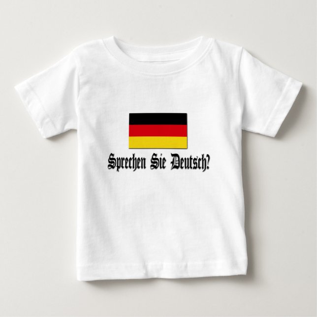 Sprechen Sie Deutsch? T-shirt (Framsida)