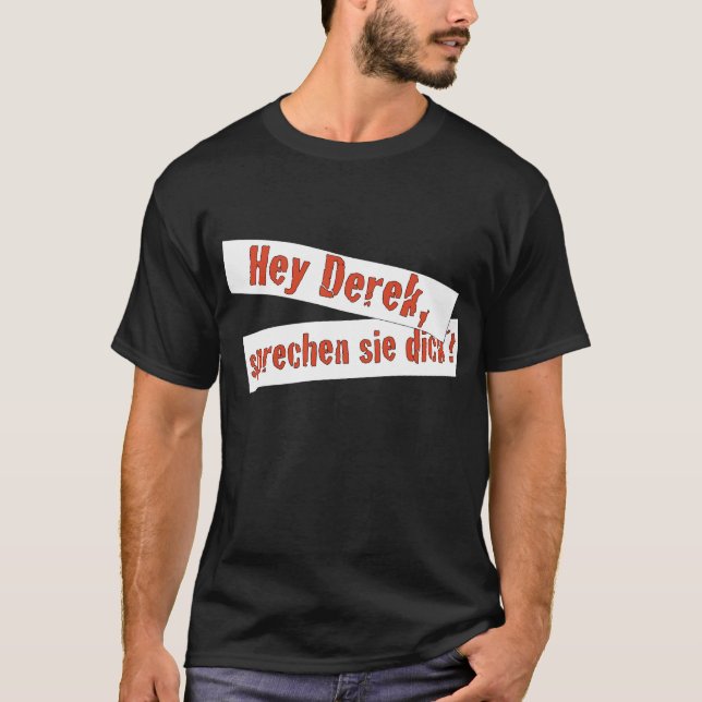 Sprechen siedeckare t-shirt (Framsida)