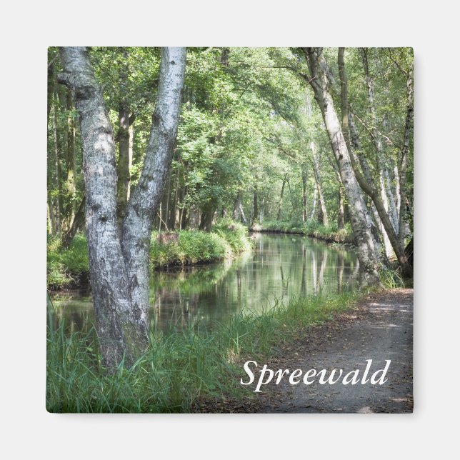 Spreewald Canal Magnet (Framsidan)