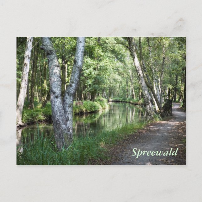 Spreewald Canal Vykort (Framsida)