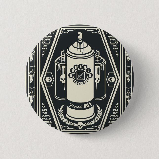 Sprej kan klämma fast knapp (Framsida)