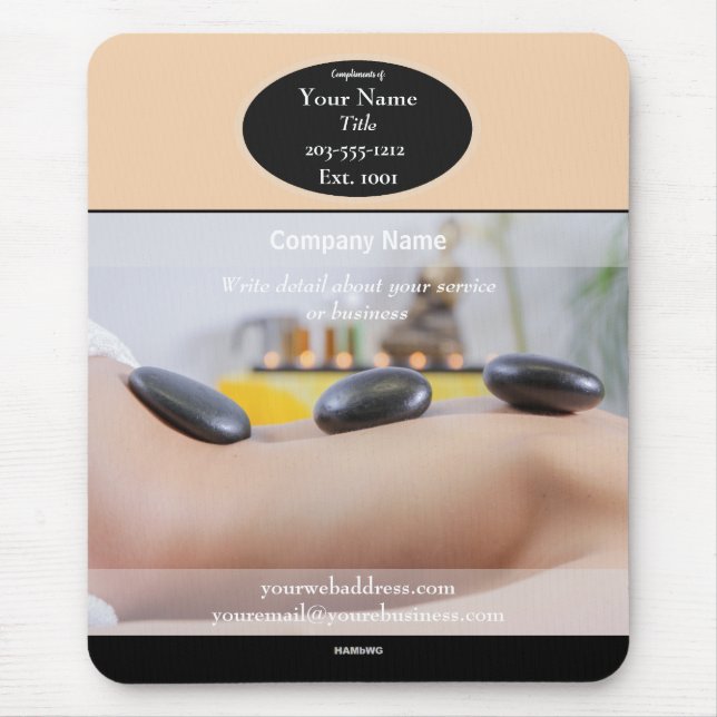 Spreja marknadsföringshus - HAMbyWG Musmatta (Framsidan)