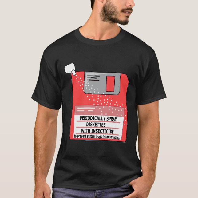 SPREJDISKETT TEE SHIRT (Framsida)
