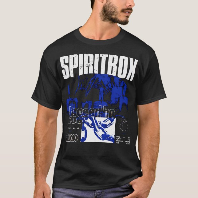 Sprejlåda, blankt t shirt (Framsida)