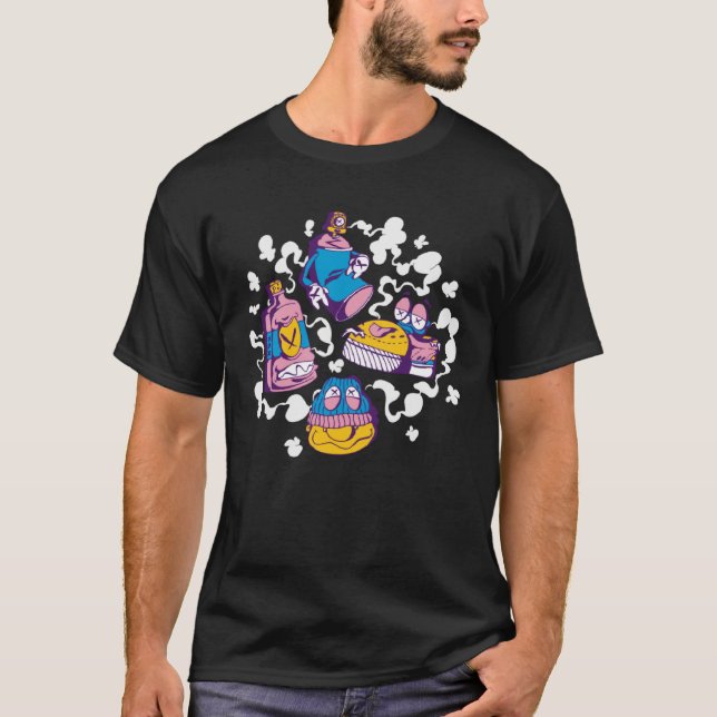 Sprejmålning T Shirt (Framsida)