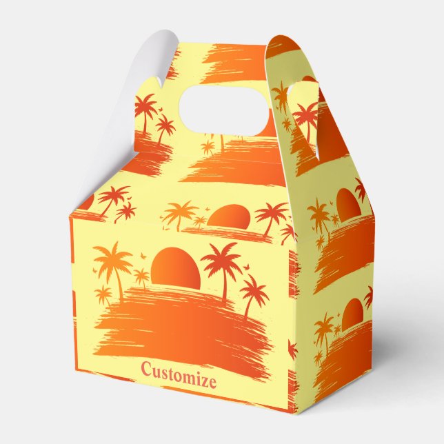 Sprestigning - solnedgång Thunder_Cove Presentaskar (Framsidan Sidan)