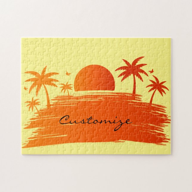 Sprestigning - solnedgång Thunder_Cove Pussel (Horisontell)