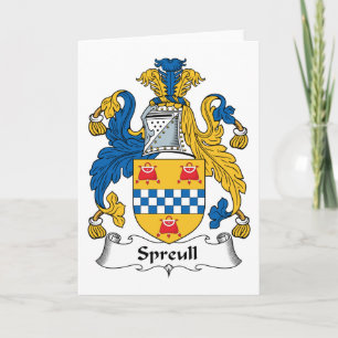 Spreull-familjeklipp Kort