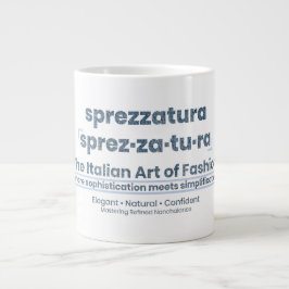 SPREZZATURA: DEN ITALIENSKA MODEKONSTEN - DenimArt Jumbo Mugg
