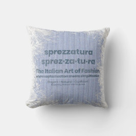SPREZZATURA: DEN ITALIENSKA MODEKONSTEN - DenimArt Kudde