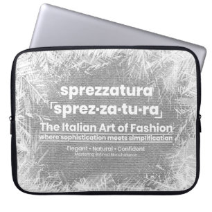 SPREZZATURA: DEN ITALIENSKA MODETS KONST-BlackDeni Laptop Fodral